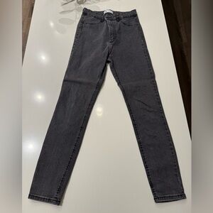 Zara Dark Gray Skinny Jeans